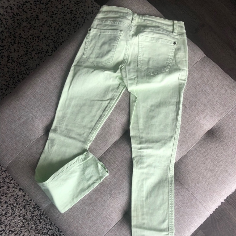 Mint Skinny Jeans - Picture 2 of 5